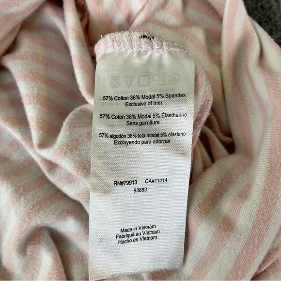 Motherhood Maternity Sleep Pink Striped Pajama Pants - Small - Picture 10 of 10